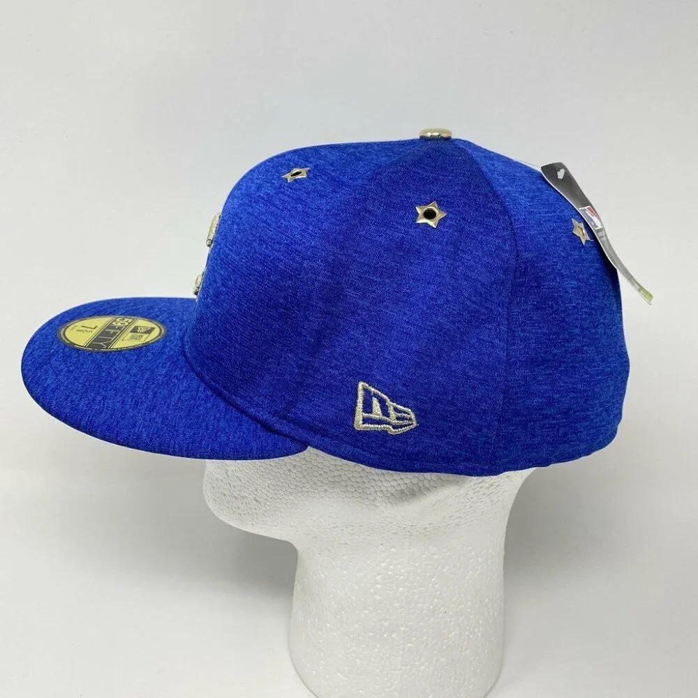 NWT Chicago Cubs 2017 MLB All Star Game Fitted Hat‎ 7 5/8 Blue Cap Baseball